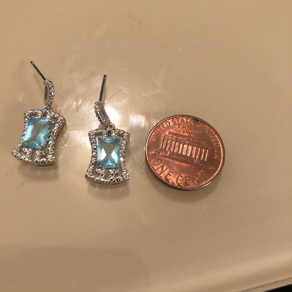 Aquamarine earrings - Picture 5 of 5